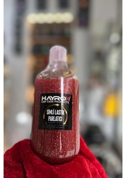 Simli Lastik Parlatıcı Simli Jel Araç Lastik Parlatıcı 500 ml