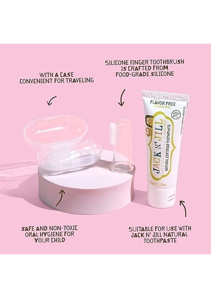 N'jill Silikon Ikili Parmak Fırça fırsatları