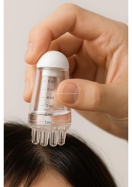 Saç Serumu ve Bakım Yağı Uygulama Aplikatörü, 6 ml Kapasiteli, Masaj Uçlu, Tüm Saç Tipleriyle Uyumlu, Eşit Dağılımlı ve Pratik Kullanım fiyatları