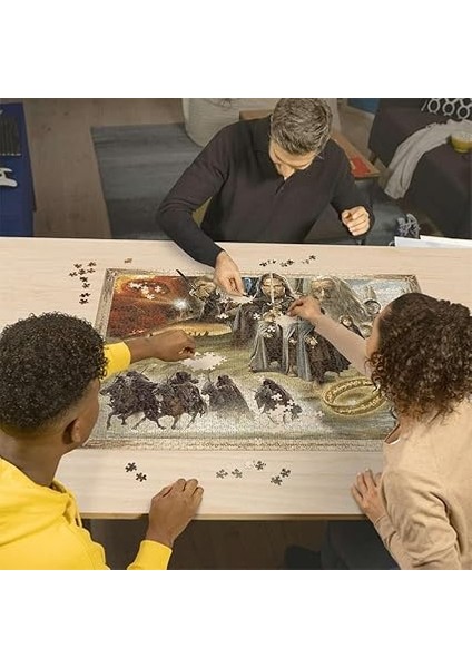 169276 2000 Parçalı Puzzle Lotr Yüzük Kardeşliği, Renkli modelleri