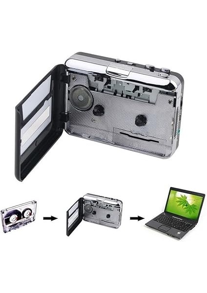 Kaset Kaset Çalar USB Dönüştürücü ile Ses Müziği Yakalayın Kaset Mp3 Dönüştürücü Abs Kaset Çalar USB indirimleri