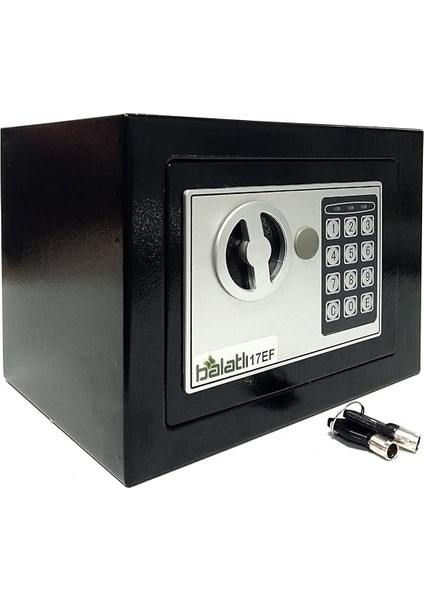 Elektronik Şifreli ve Anahtarlı Otel Ev Tipi Orta Boy Para Kasası 17EF fırsatları