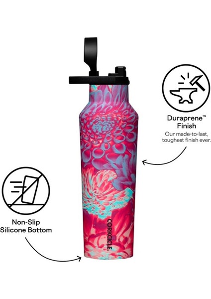 Termos - Sport Canteen - 590 ml - Dopamine Floral indirimleri