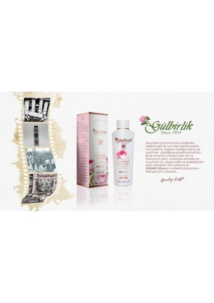 2 Adet Gülbirlik Gül Suyu Doğal 250 Ml. fiyatları