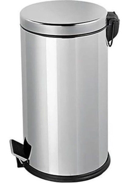Pedallı Paslanmaz Çelik 16 Litre Çöp Kovası Içi Çıkabilen 2. Kovalıdır