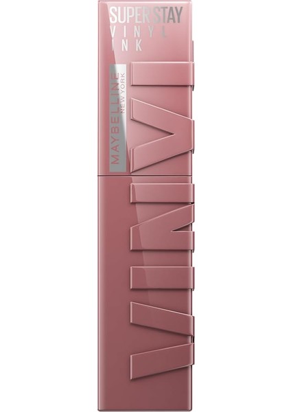 New York Super Stay Vinyl Ink Uzun Süre Kalıcı Likit Parlak Ruj 110 Awestruck