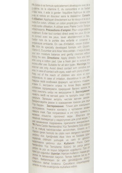 Cardin Face Cleansing Milk Nemlendirici Yüz Temizleme Sütü (200 Ml) fırsatları