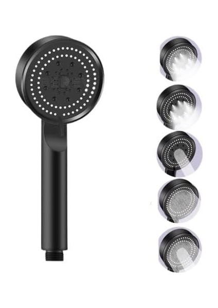 5 Fonksiyonlu Yüksek Basınçlı Ayarlanabilir Duş Başlığı
