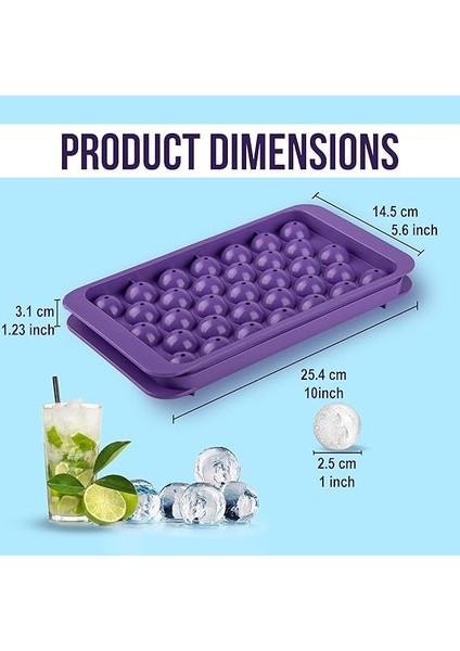 Home Büyük Küre Buz Kalıbı 33 Adet Buz - Yuvarlak Buz Kalıbı, Shot Bardağı Buz Kalıbı, Bardak Buz Kalıbı, Buz Kabı, Buzluk Kabı (1, Pembe, 33 Pcs) modelleri