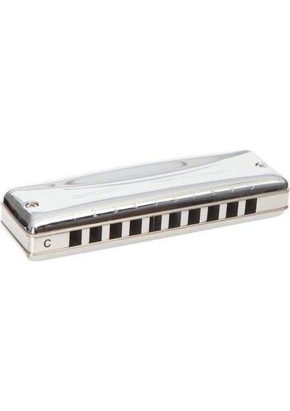 Pro Master Diatonic Harmonica In C, Chrome, Norme