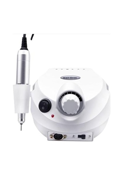 Manikür Pedikür Makinesi Profesyonel 30000 Rpm Elektrikli Freze Tırnak Parlatıcı Törpü 3 Farklı Renk Seçeneği Nail Drill Parlatma Şekil Verme Çok Işlevli Kullanım F601 (Beyaz) modelleri