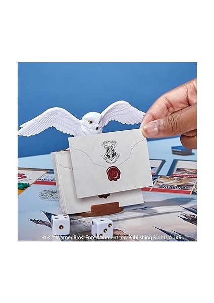 Gaming Monopoly Harry Potter Sürümü Masa Oyunu | Hogwarts'ta Büyülü Bir Macera | 8 Yaş ve Üzeri | 2 Ila 6 Oyuncu | Aile Oyunları | Çocuklar ve Yetişkinler Için Hediyeler fırsatları