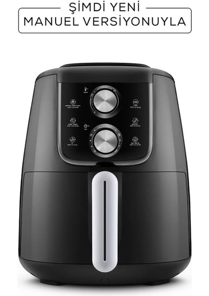 Aır Pro Cook Manuel Xl Aırfryer Black fırsatları