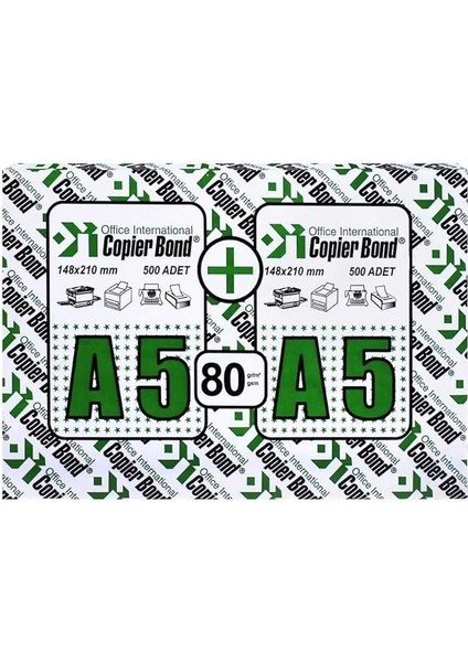 Bond A5 Fotokopi Kağıdı 1000 Yaprak