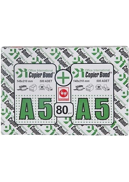 Bond A5 Fotokopi Kağıdı 1000 Yaprak fırsatları