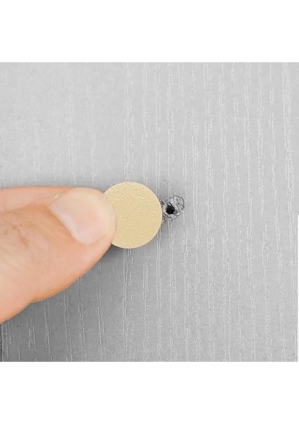 Yapışkanlı Vida Tapası Tıpası Krem Vida Kapatıcı Kapağı (100 Adet) modelleri