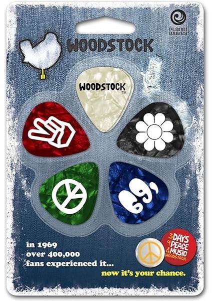 Planet Waves Woodstock Picks Heavy - 10 Adet Pena fiyatları