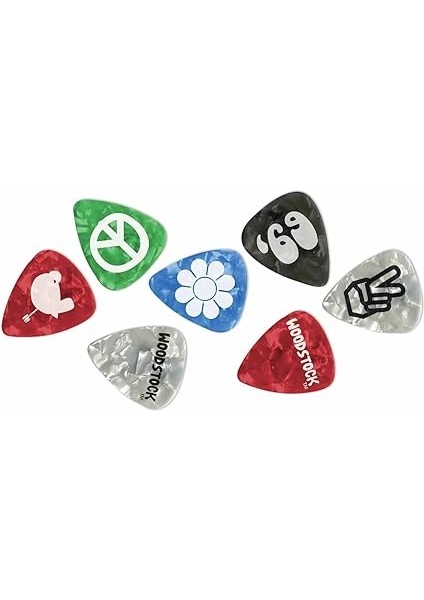 Planet Waves Woodstock Picks Heavy - 10 Adet Pena modelleri