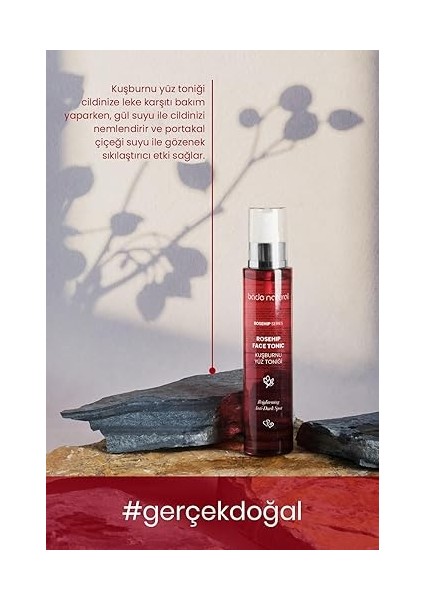 Natural Kuşburnu Aydınlatıcı ve Leke Karşıtı Tonik 100 ml fiyatları