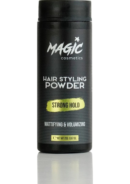 Cosmetics Saç Şekillendirici Toz Wax 20GR - Şekillendirici Saç Pudrası, Mat Görünüm, Görünmez Doku, Anında Hacım Verici Pudra Wax - Tüm Saç Tipleri Için, Unisex