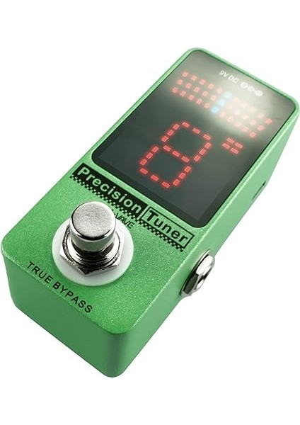 Kromatik Gitar Bas Için Gerçek Bypass Özellikli Hassas Tuner Pedal LED Ekran modelleri