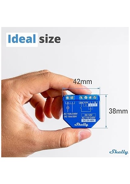 Artı 1 | Wifi ve Bluetooth Akıllı Röle Anahtarı | Ev Otomasyonu | Alexa ve Google Home ile Uyumlu | Ios Android Uygulaması | Hub Gerekmez Kablosuz Anahtar Dıy Uzaktan Kumandalı Garaj Kapısı fırsatları