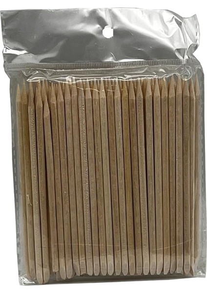 Professional Cosmetics Portakal Çubuğu - Tırnak Bakımında Mükemmel ARACINIZ!(100 Adet) (Ahşap)