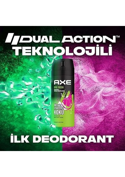 Erkek Deodorant Sprey Epic Fresh 150 ml fırsatları
