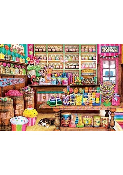 Borras - Candy Shop 1000 Piece Jigsaw Puzzle fiyatları