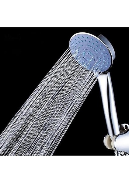 Cushy Yüksek Basınçlı 3 Fonksiyonlu Krom El Duşu - Su Tasarruflu Yağmur Etkili Duş Başlığı fırsatları