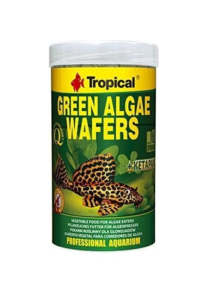 Green Algae Wafers 100GR Kovadan Bölme