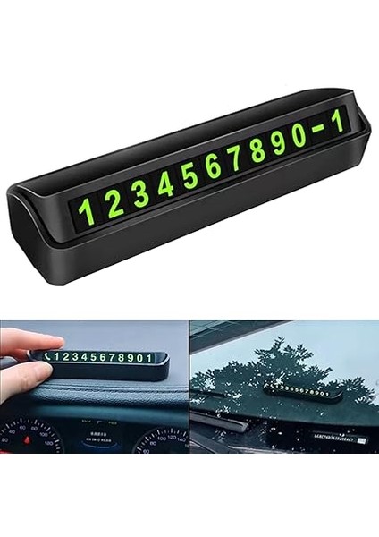 Araç Torpido Üstü Aç Kapa Numaratör Fosforlu Parktel fiyatları