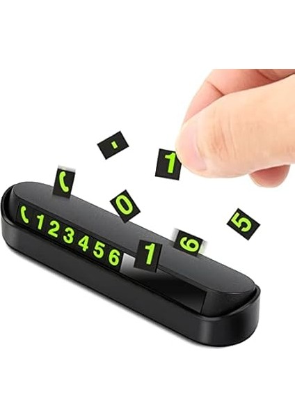 Araç Torpido Üstü Aç Kapa Numaratör Fosforlu Parktel indirimleri