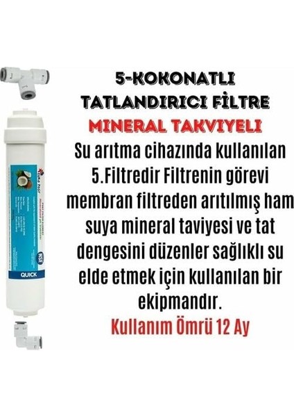 3181 Lg Kapalı Kasa Su Arıtma Cihazı Filtre Seti 5 Aşamalı Lg indirimleri