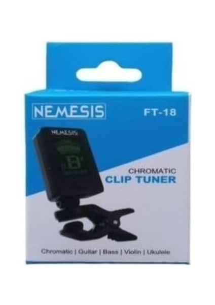 Ft-18 Akort Cihazı Tuner Akort Aleti Klipsli Ft-18 fiyatları