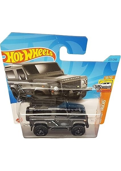 Wheels - Land Rover Defender 90 - Hw Hot Trucks 10/10 - HKJ05 - Short Card - Arazi Aracı - Mattel 2023 fiyatları