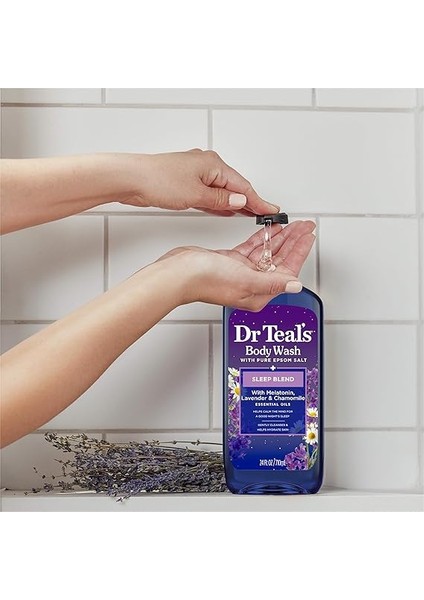 Teal's Vücut Yıkama Saf Epsom Tuzlu, Melatoninli Uyku Banyosu, 24 ml indirimleri