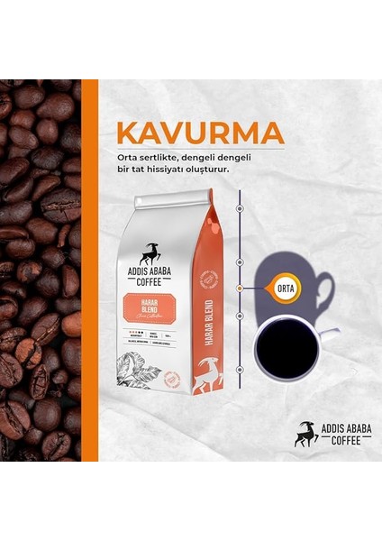 Ababa Harar Blend Moka Pot 1kg fiyatları