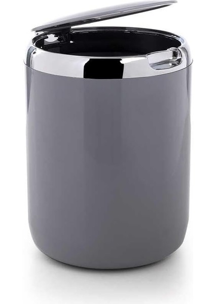 Pasifik Plastik Kapaklı Çöp Kovası 3 Lt, Gri modelleri