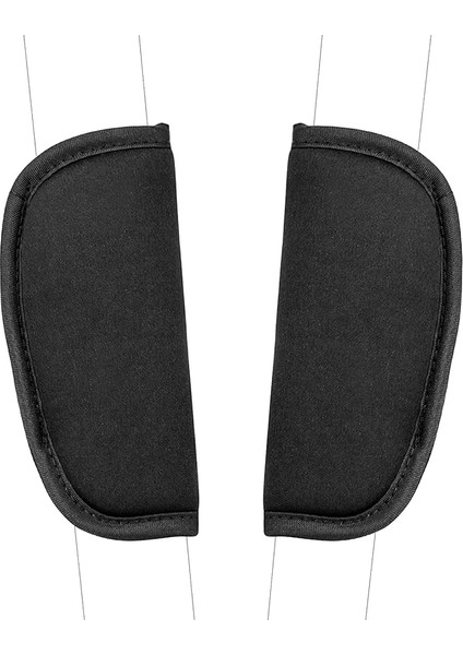 Adet Araç Kemer Pedi, Çocuklar Için Kemer Koruması, Araba Emniyet Kemeri, Omuz Yastığı, Bebek Arabası, Bebek Için Koruyucu - Siyah