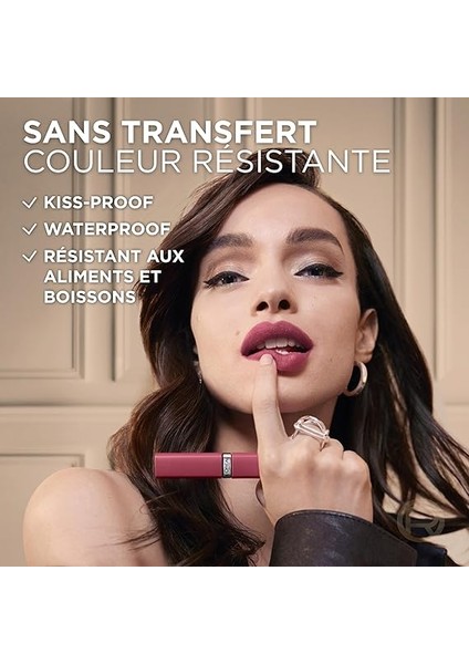 Parıs Infaillible Matte Resistance Likit Mat Ruj - 120 Major Crush fırsatları