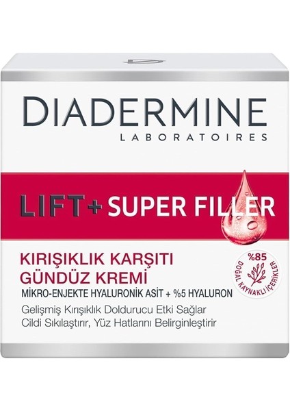 Lift+Superfiller Gündüz Kremi 50 ml + Gece Kremi 50 ml indirimleri