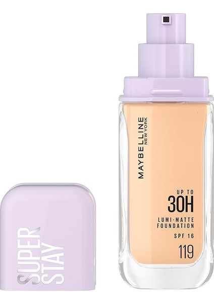 New York Super Stay Lumi Matte Fondöten - 119