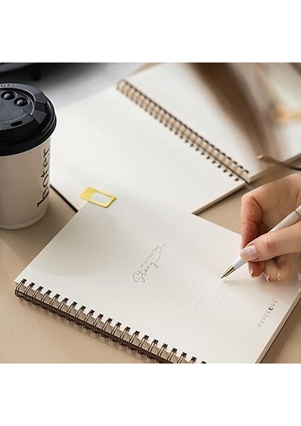 Siyah Kraft Karton Kapak 70 Yaprak 110 Gram Düz Çizgisiz Not Defteri fiyatları