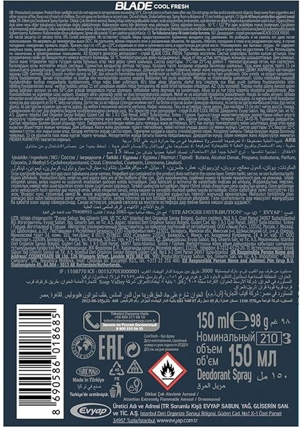 Cool Fresh Deodorant 150 ml fırsatları