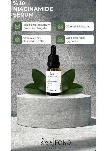 Kozmetik Niacinamide%10 +%1 Çinko Serum modelleri