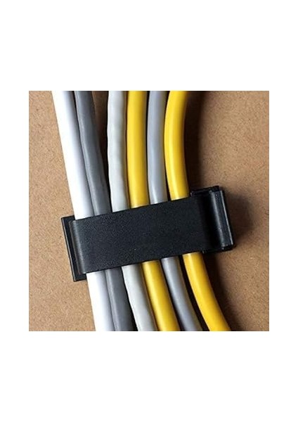 Adet Kendinden Yapışkanlı Kablo Yönetim Klipsleri, Çok Amaçlı Kablo Düzenleyiciler, Tel Klipler, Tv, Pc, Dizüstü, Ethernet Kablosu Için Kablo Tutucu, Masaüstü ve Ev Ofis Kullanımı (Siyah) fırsatları
