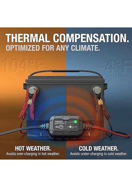 Genıus2 6V/12V 40A Akıllı Akü Şarj ve Akü Bakım/desülfatör fırsatları