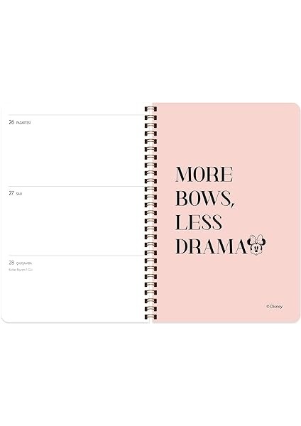 Color Minnie Mouse 2023 Haftalık Ajanda - Get It, 13X19,5 fırsatları