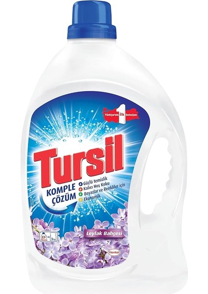 Matik Power Jel Sıvı Çamaşır Deterjanı Leylak Bahçesi 33 Yıkama